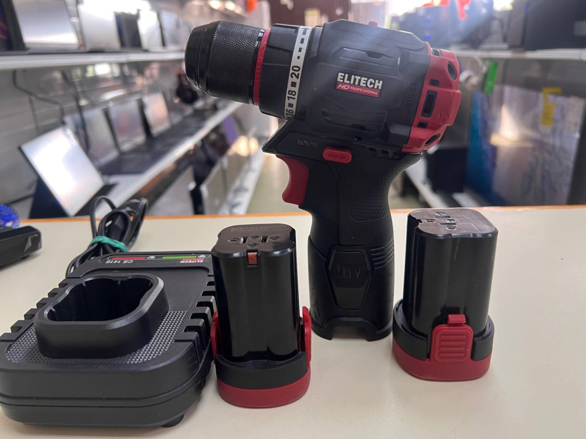 Шуруповерт Elitech CD 16L2