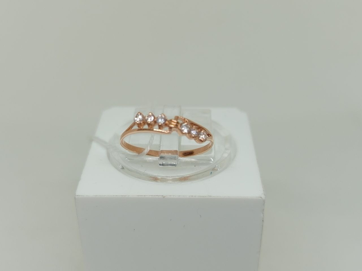 КОЛКМИ585 КОЛЬЦО С КАМНЯМИ (Au 585)