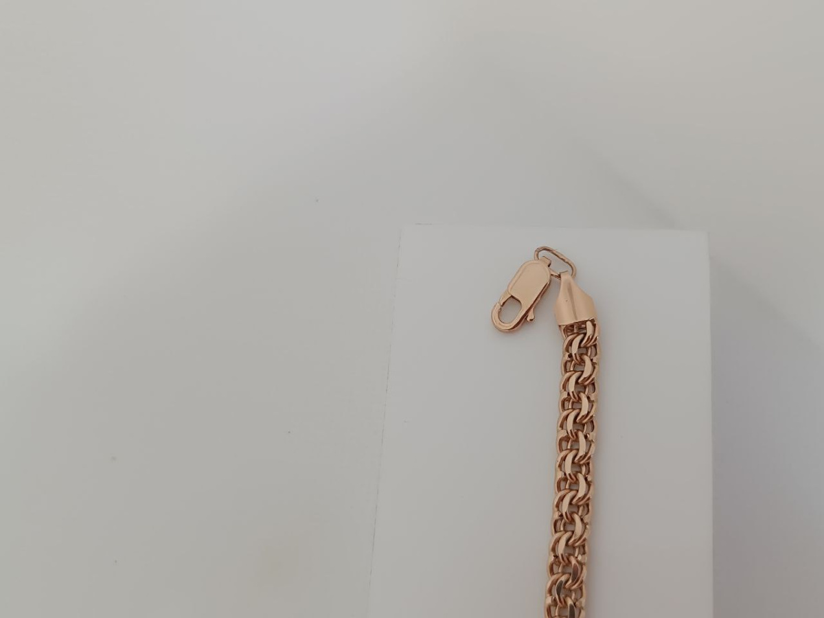 10100380120 БРАСЛЕТ ПУСТОТЕЛЫЙ Бисмарк (Au 585)