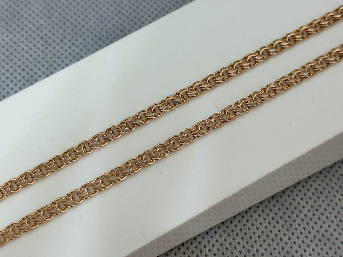 ЦЕПЬ ПОЛНОВЕСНАЯ Бисмарк (Au 585)