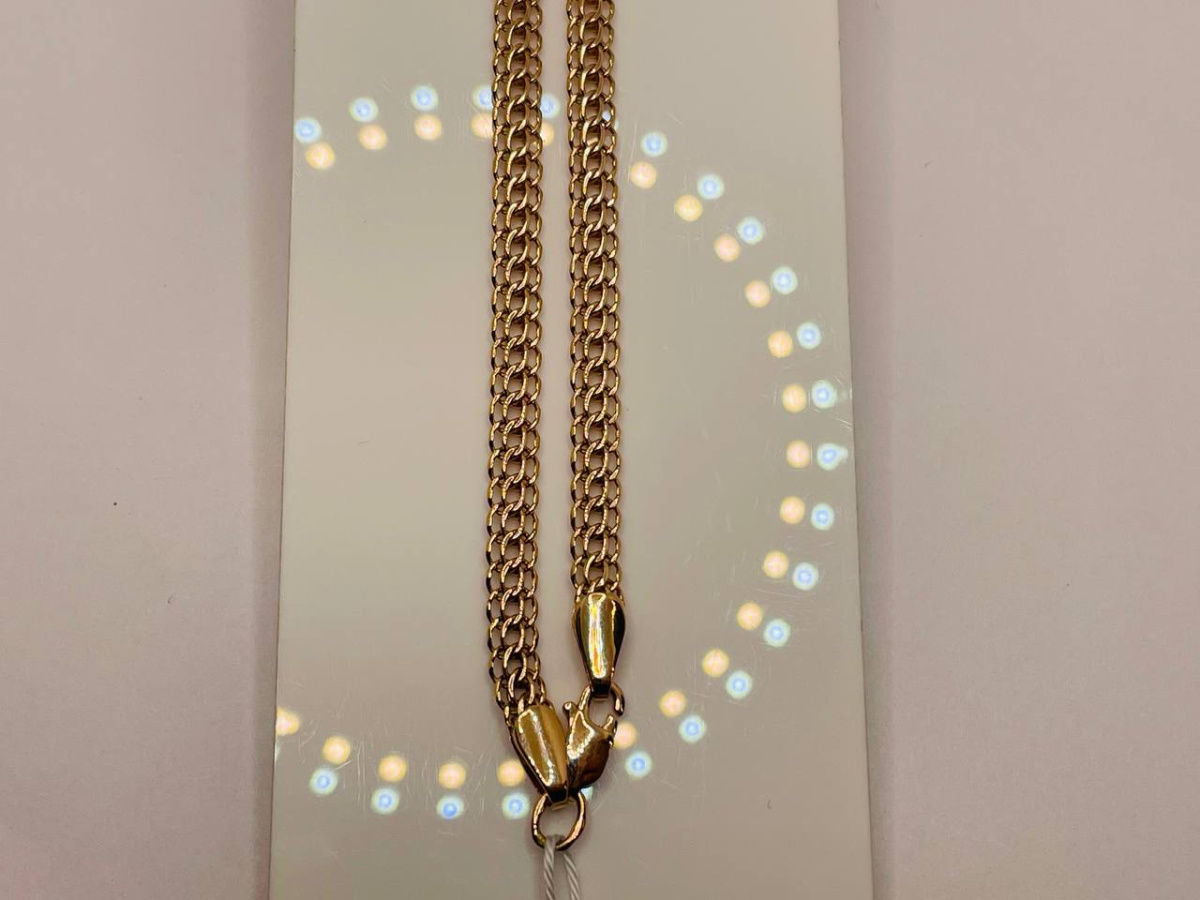 ЦЛИТ585 ЦЕПЬ ПОЛНОВЕСНАЯ Итальянка (Au 585)