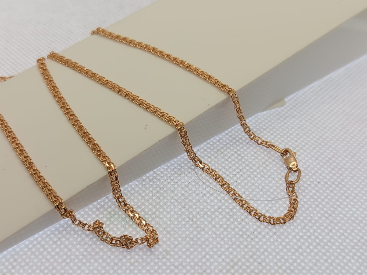 ЦЕПЬ ПОЛНОВЕСНАЯ Бисмарк (Au 585)