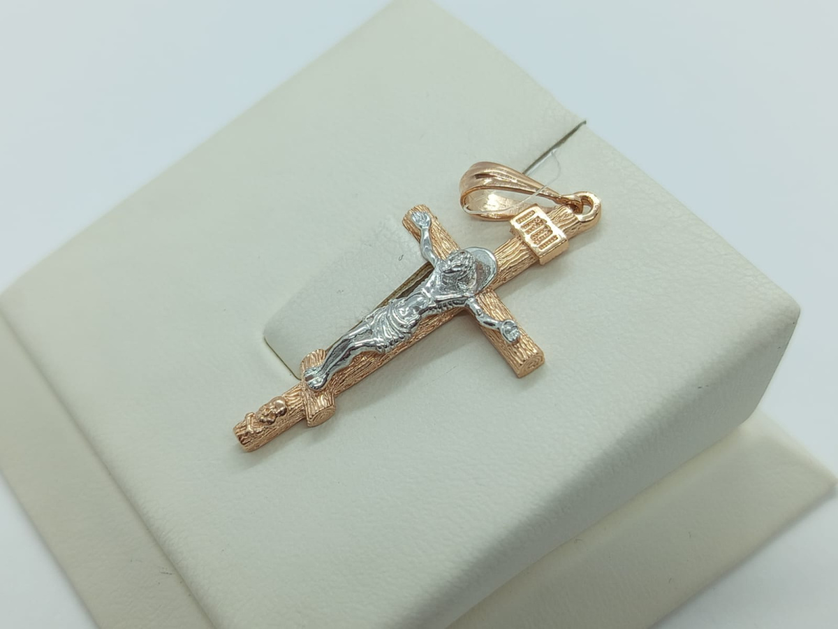 ПОДВЕСКА КРЕСТ (Au 585)