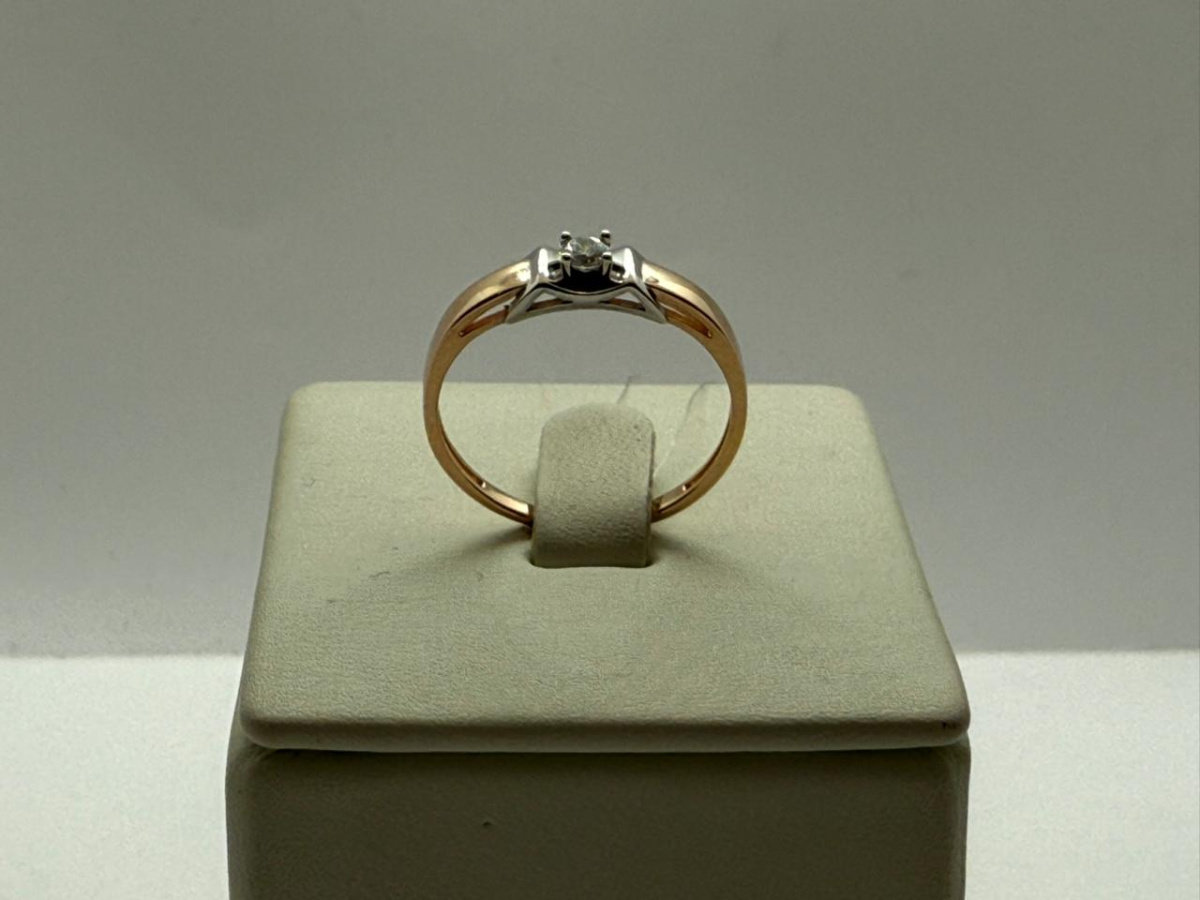 КОЛЬЦО С КАМНЕМ (Au 585)