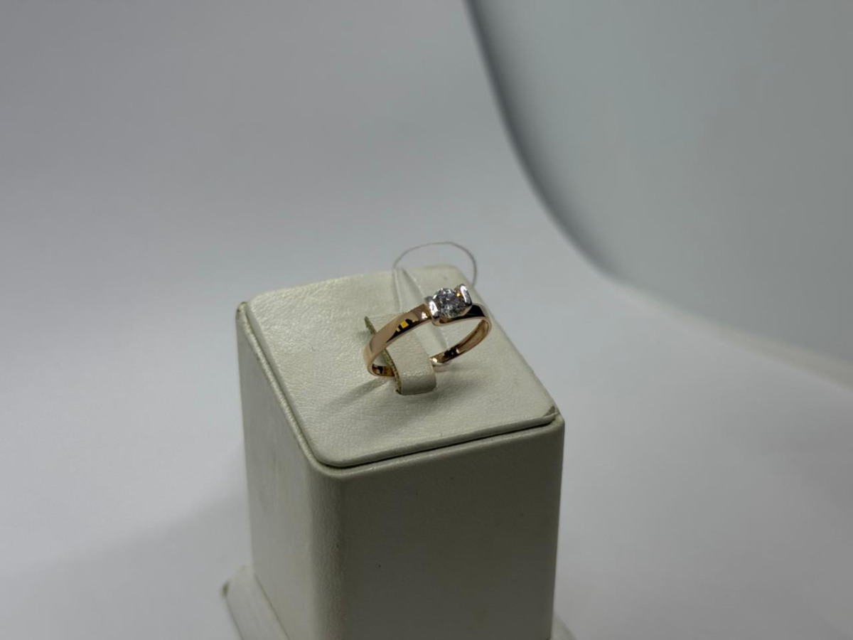 КОЛЬЦО С КАМНЕМ (Au 585)