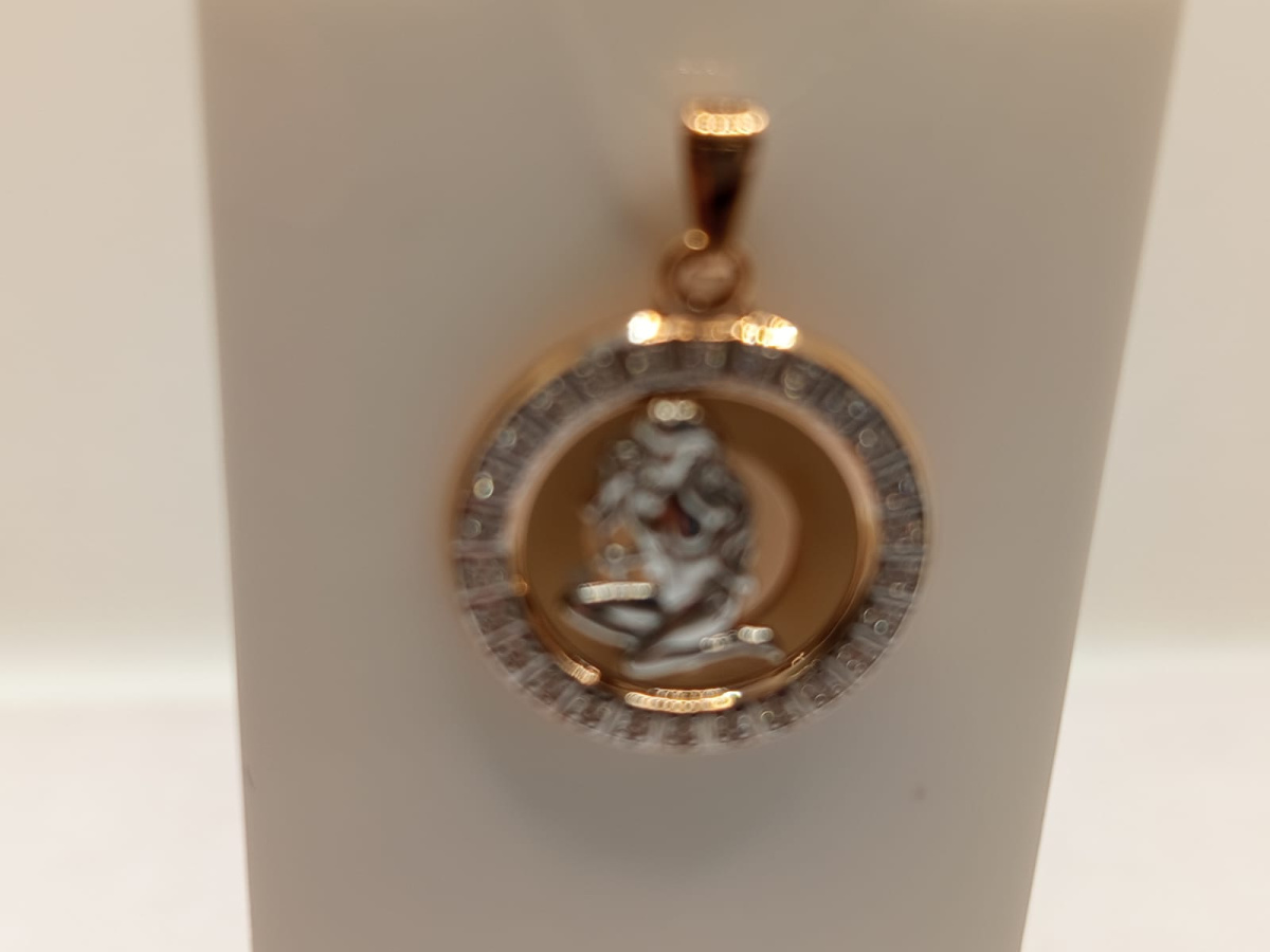 ПОДВЕСКА ЗНАК ЗОДИАКА ДЕВА (Au 585)