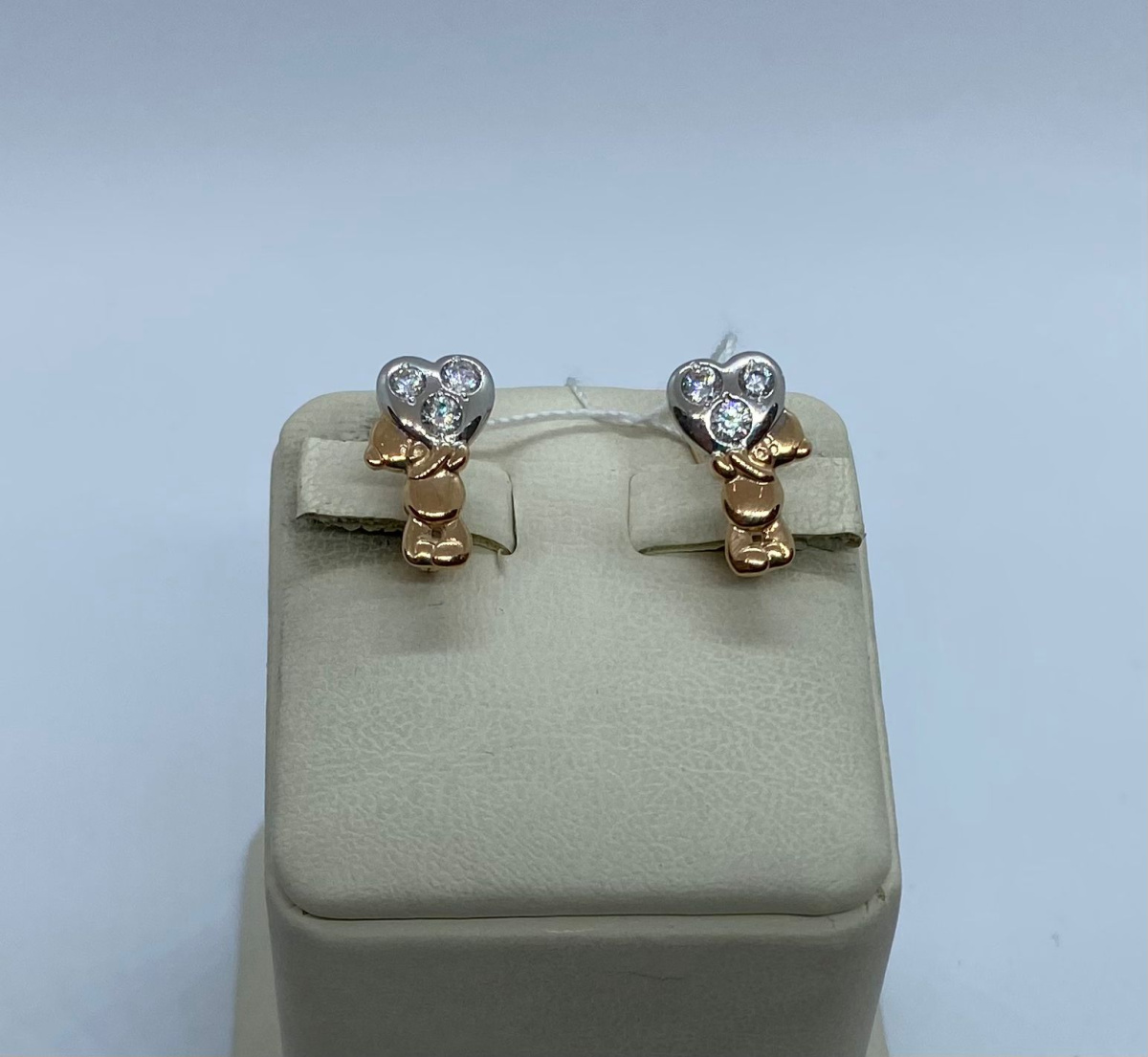 СЕРЬГИ С КАМНЯМИ (Au 585)