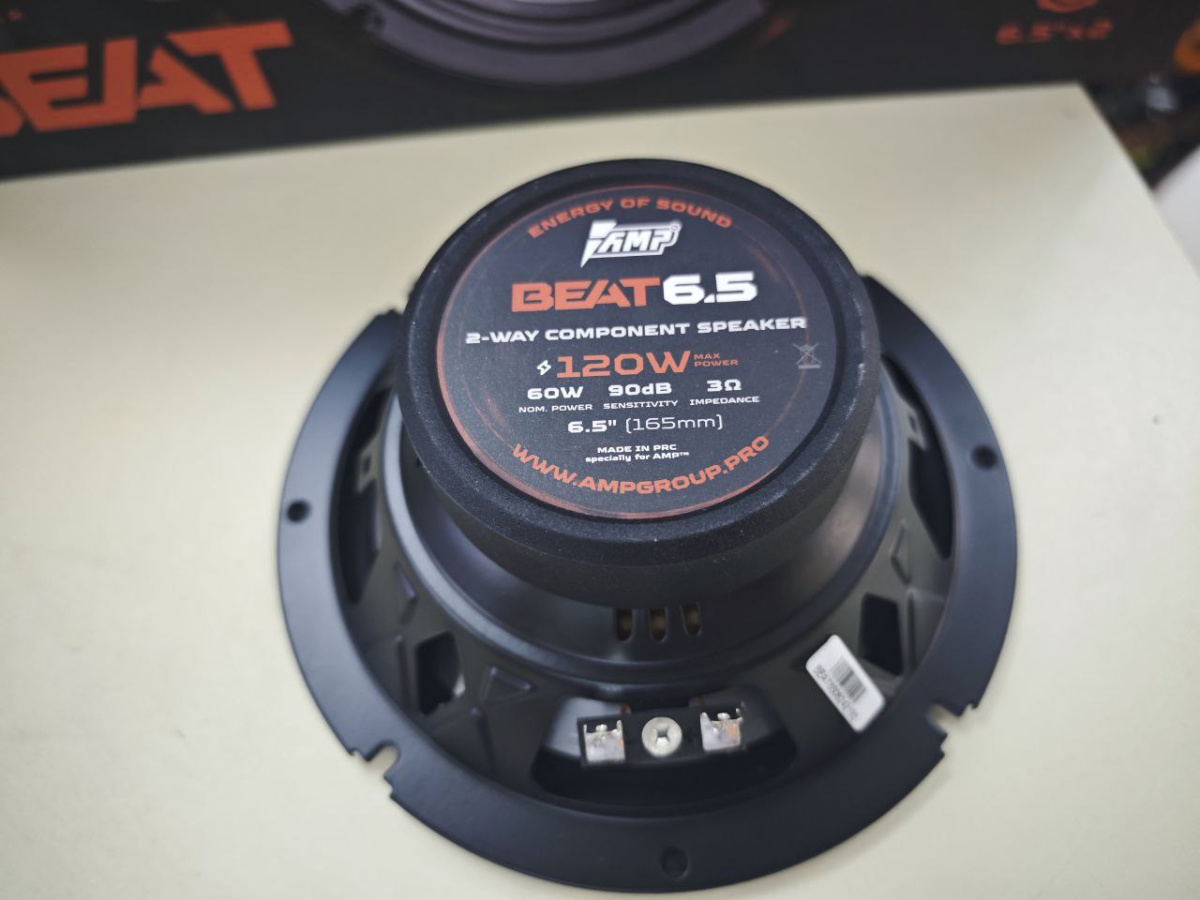 Автоакустика передняя AMP Beat 6.5