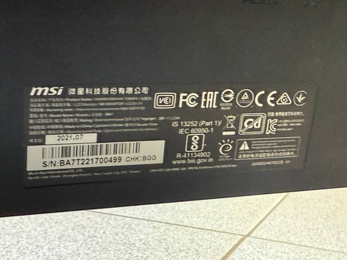 Монитор MSI 3BA7