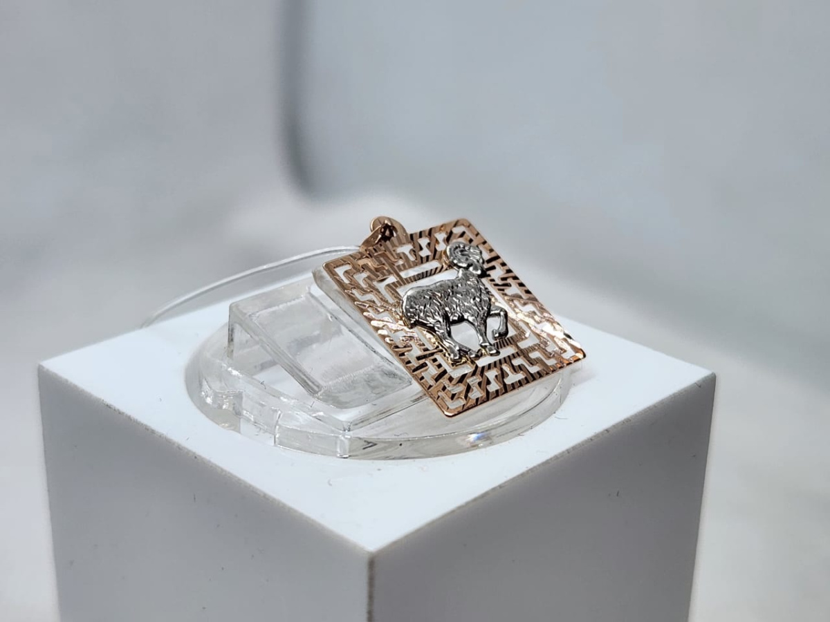 ПОДВЕСКА ЗНАК ЗОДИАКА ОВЕН (Au 585)