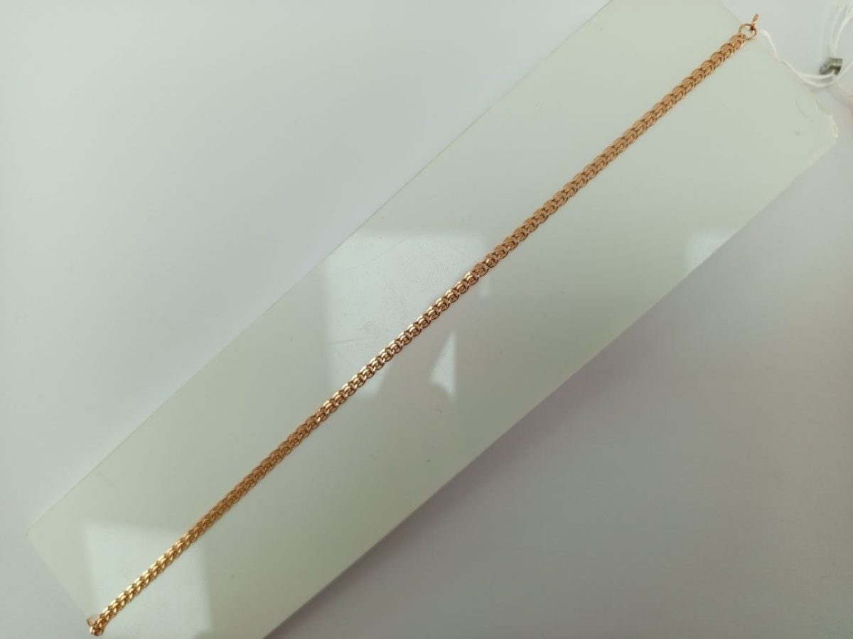 БРАСЛЕТ ПОЛНОВЕСНЫЙ Лав Au 585