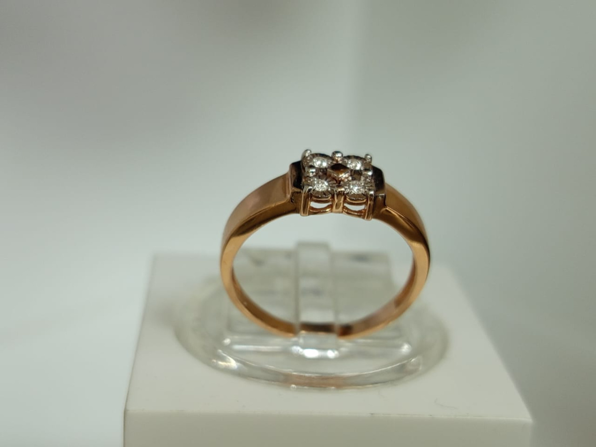 КОЛЬЦО БРИЛЛИАНТ Au 585