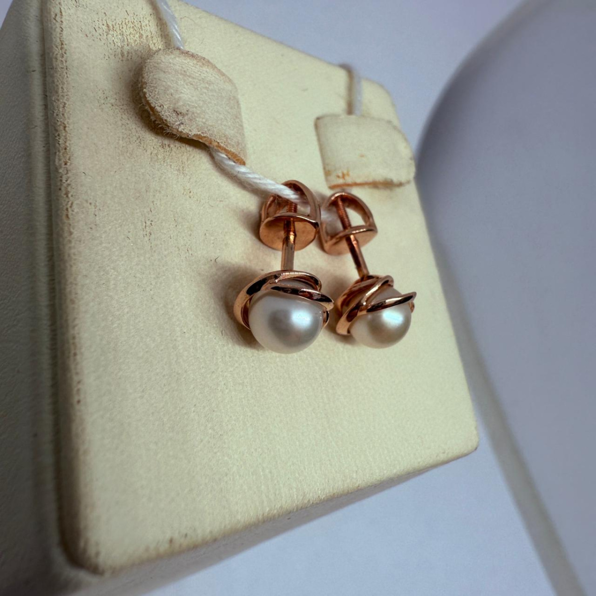 СПУС585 СЕРЬГИ ПУСЕТЫ (Au 585)