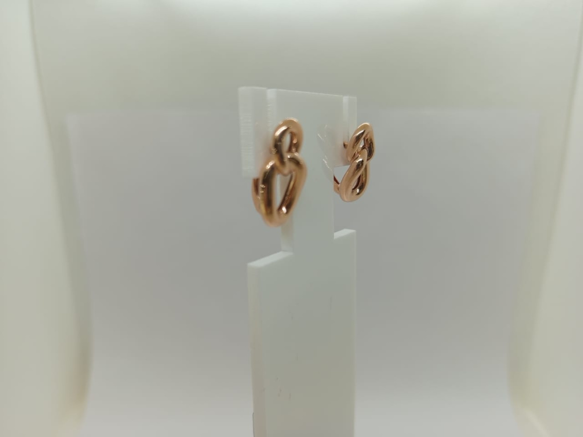 СЕРЬГИ БЕЗ КАМНЯ (Au 585)