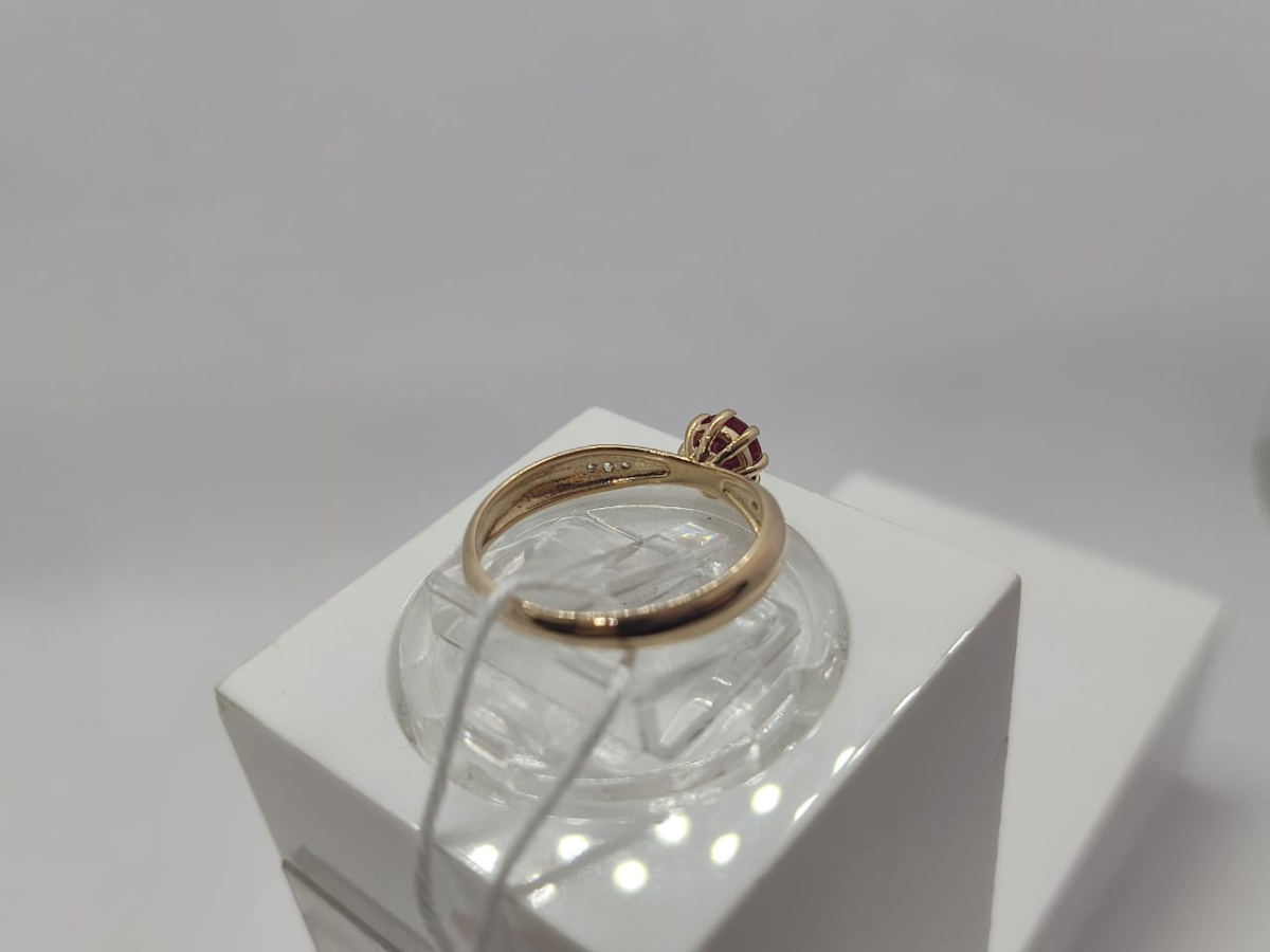 КОЛКМИ585 КОЛЬЦО С КАМНЯМИ (Au 585)