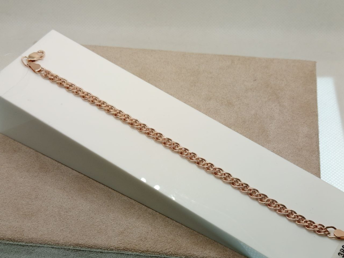 БРАСЛЕТ ПУСТОТЕЛЫЙ Нона (Au 585)