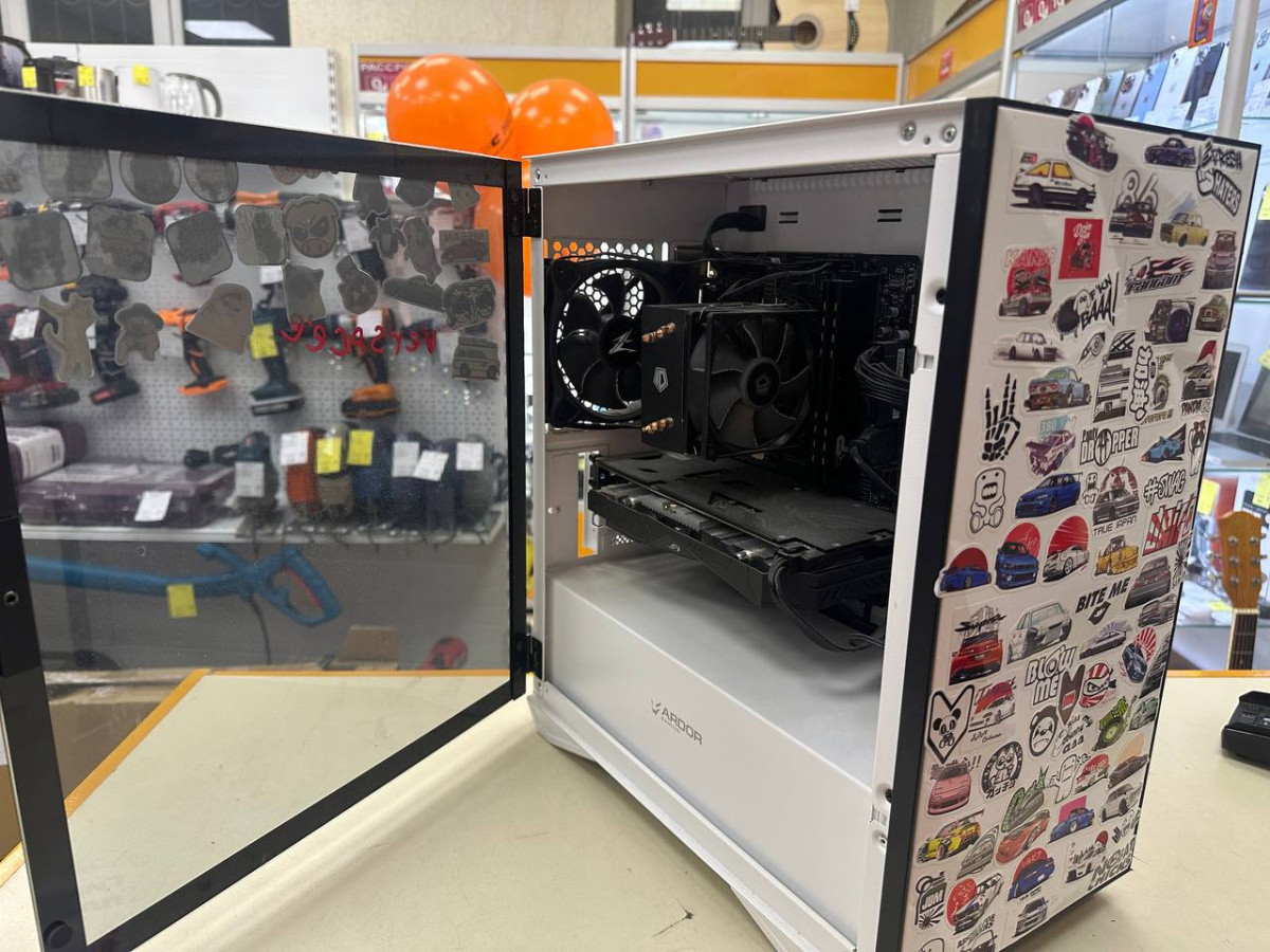 Системный блок Aero Cool Ardor Gaming; Core i3-10105, GeForce GTX 1050 Ti, 16 Гб, 120 Гб, Нет