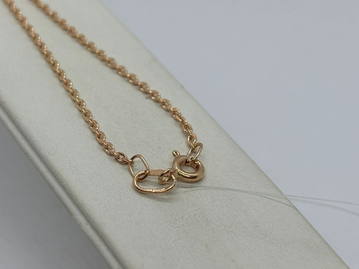 8050208-50 ЦЕПЬ ПОЛНОВЕСНАЯ Якорное (Au 585) 8050208-50 ЦЕПЬ ПОЛНОВЕСНАЯ Якорное (Au 585)