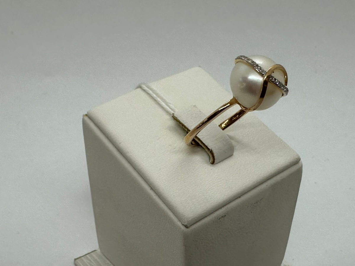 КОЛЬЦО БРИЛЛИАНТ Au 585