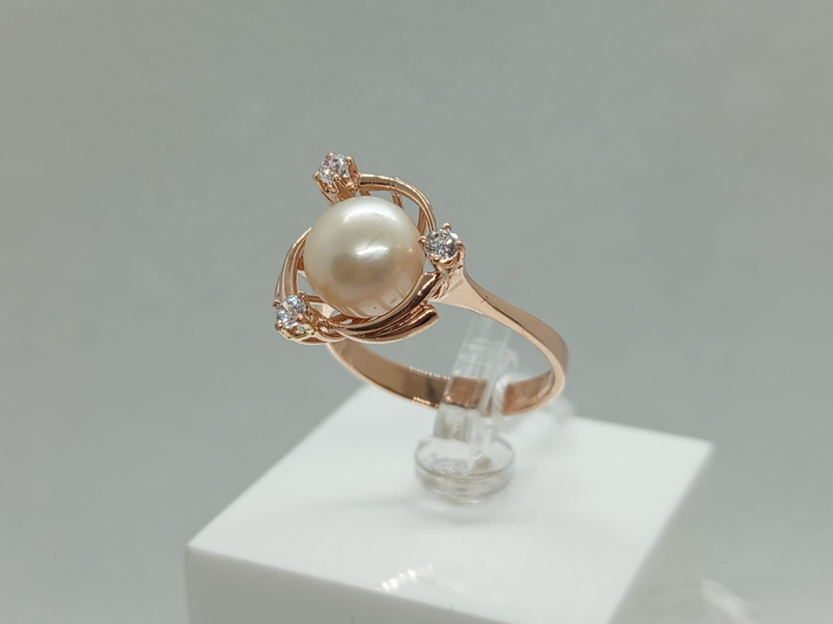 КОЛКМИ585 КОЛЬЦО С КАМНЯМИ (Au 585)