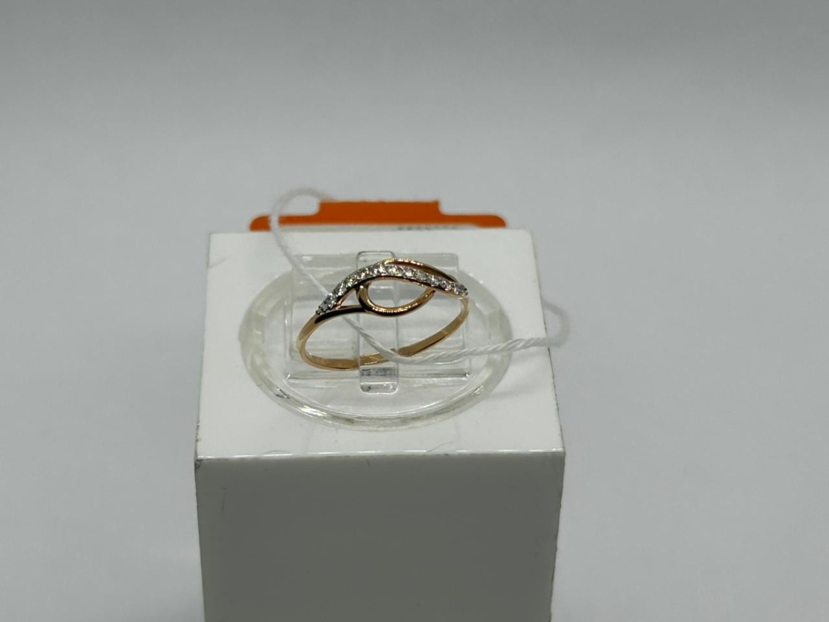 КОЛКМИ585 КОЛЬЦО С КАМНЯМИ (Au 585)