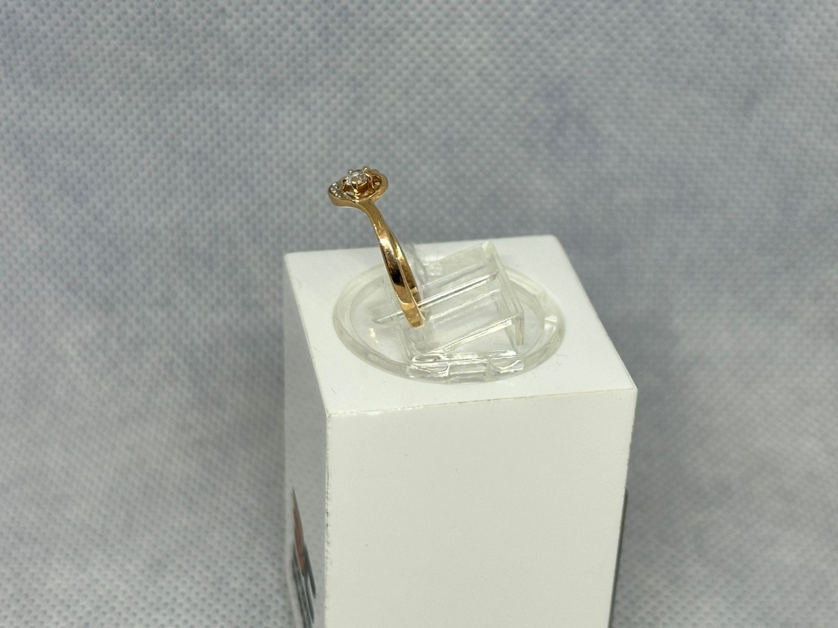 КОЛКМИ585 КОЛЬЦО С КАМНЯМИ (Au 585)