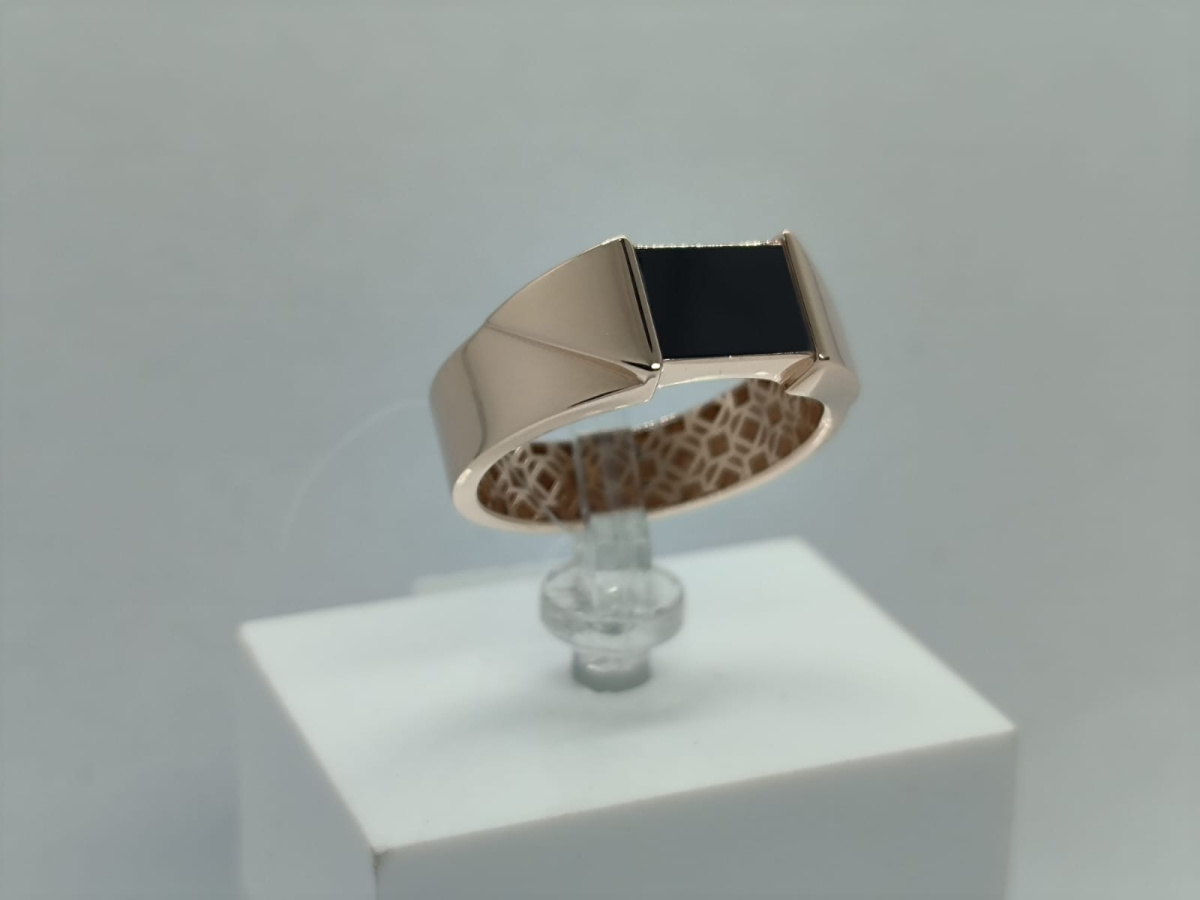 КОЛЬЦО ПЕЧАТКА с камнем (Au 585)