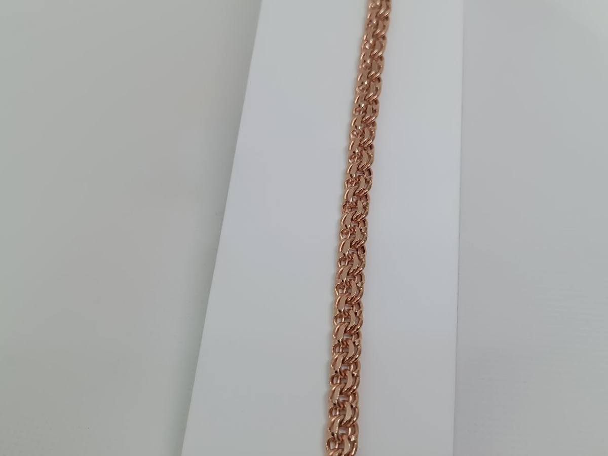 10100380120 БРАСЛЕТ ПУСТОТЕЛЫЙ Бисмарк (Au 585)