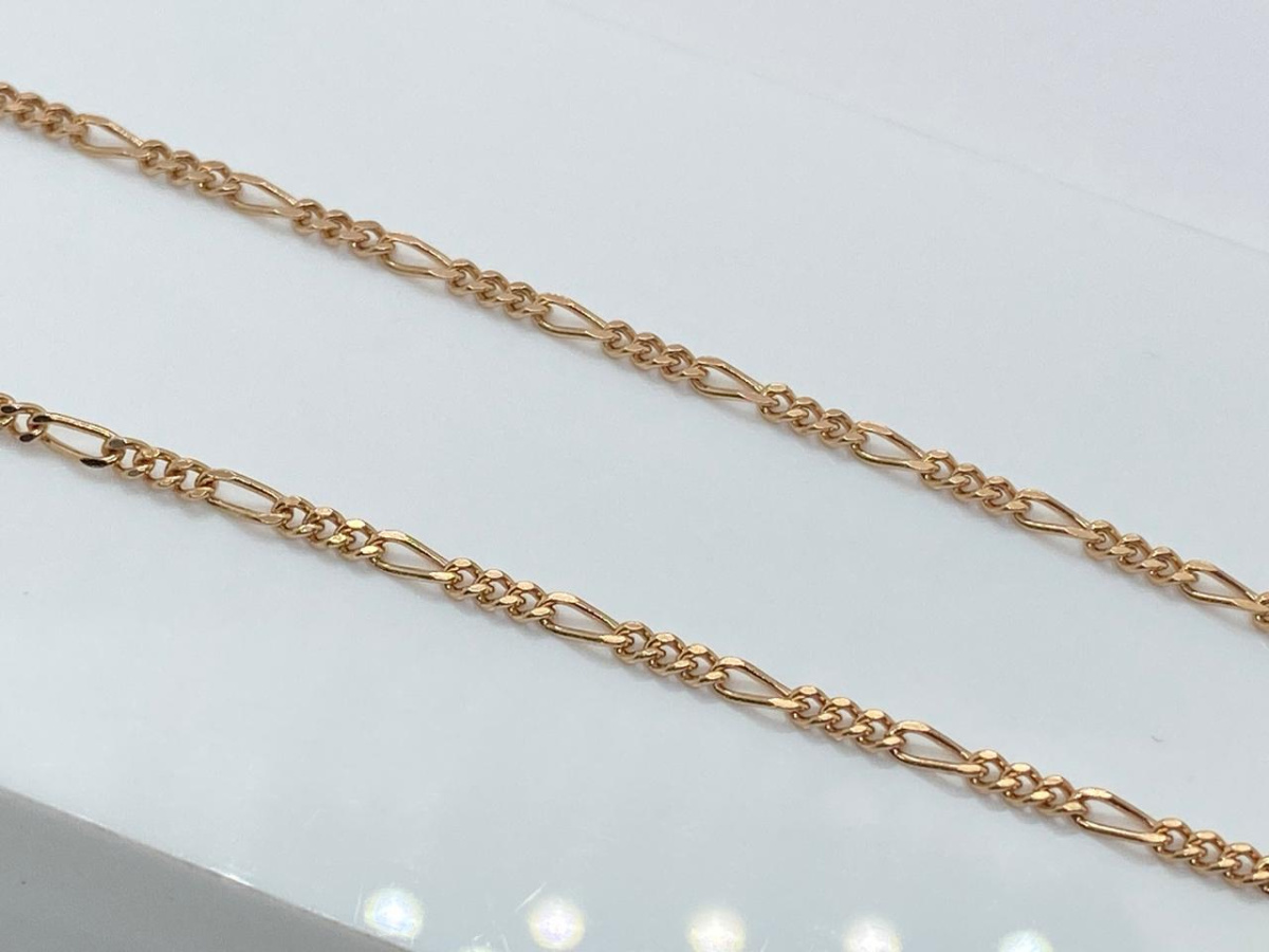 ЦЛФК585 ЦЕПЬ ПОЛНОВЕСНАЯ Фигаро(картье) (Au 585)