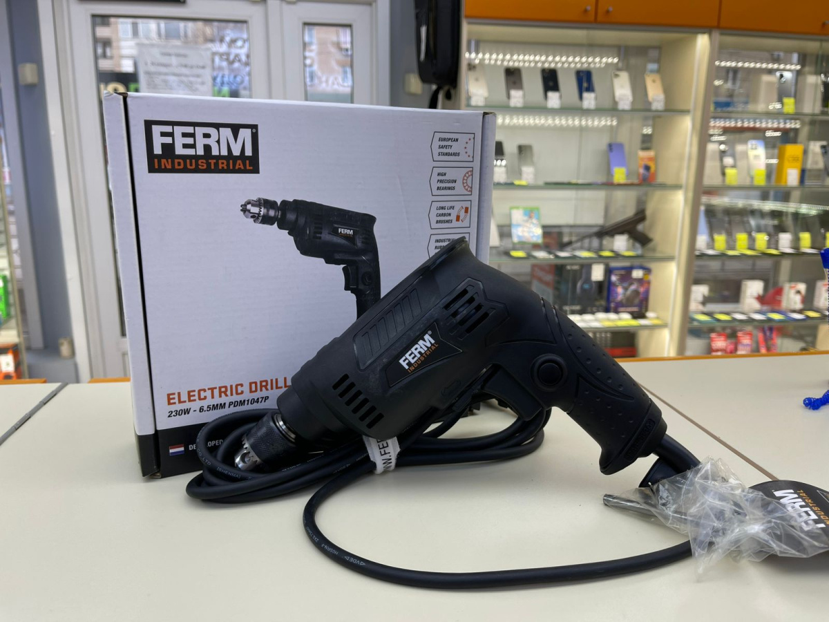 Дрель-безударная Ferm PDM1047P