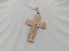ПОДКБК585 ПОДВЕСКА КРЕСТ БЕЗ КАМНЯ (Au 585)