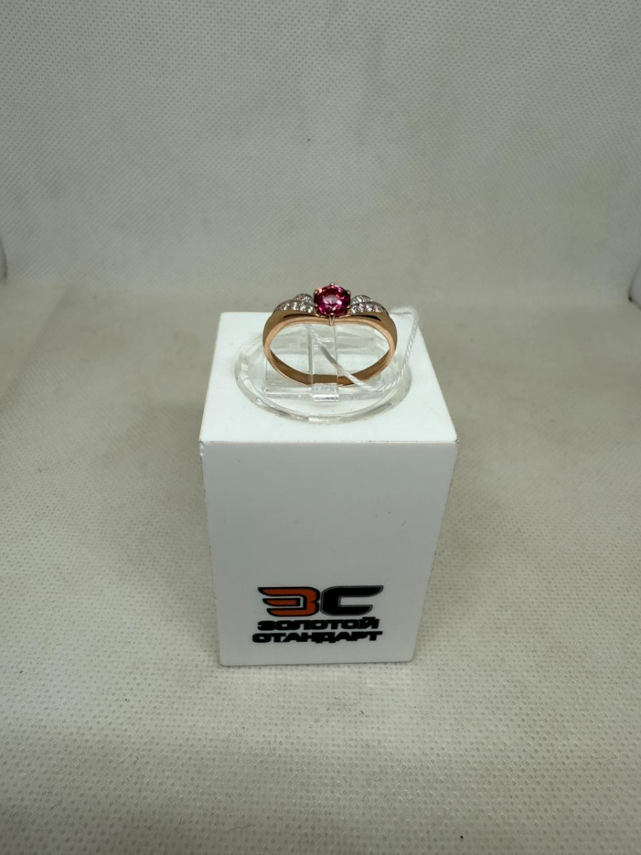 КОЛКМИ585 КОЛЬЦО С КАМНЯМИ (Au 585)