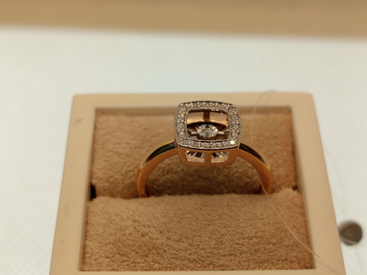 КОЛЬЦО БРИЛЛИАНТ (Au 585)