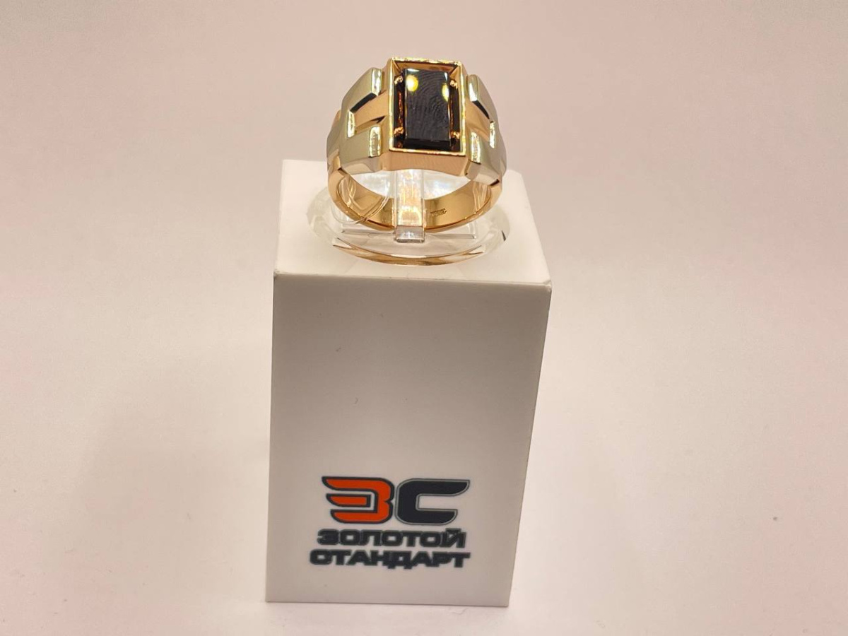 31-0314 КОЛЬЦО ПЕЧАТКА с камнем (Au 585)