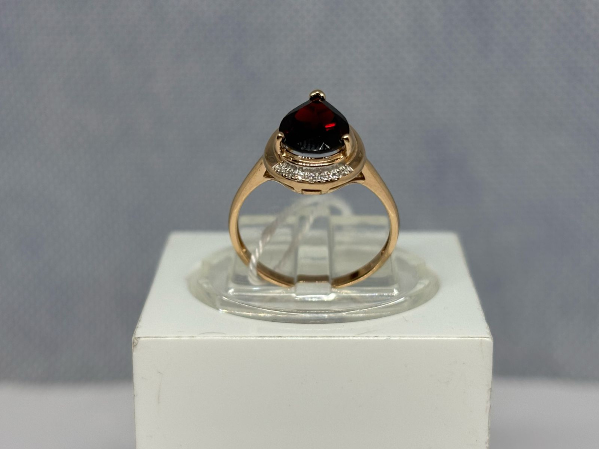 КОЛКМИ585 КОЛЬЦО С КАМНЯМИ (Au 585)