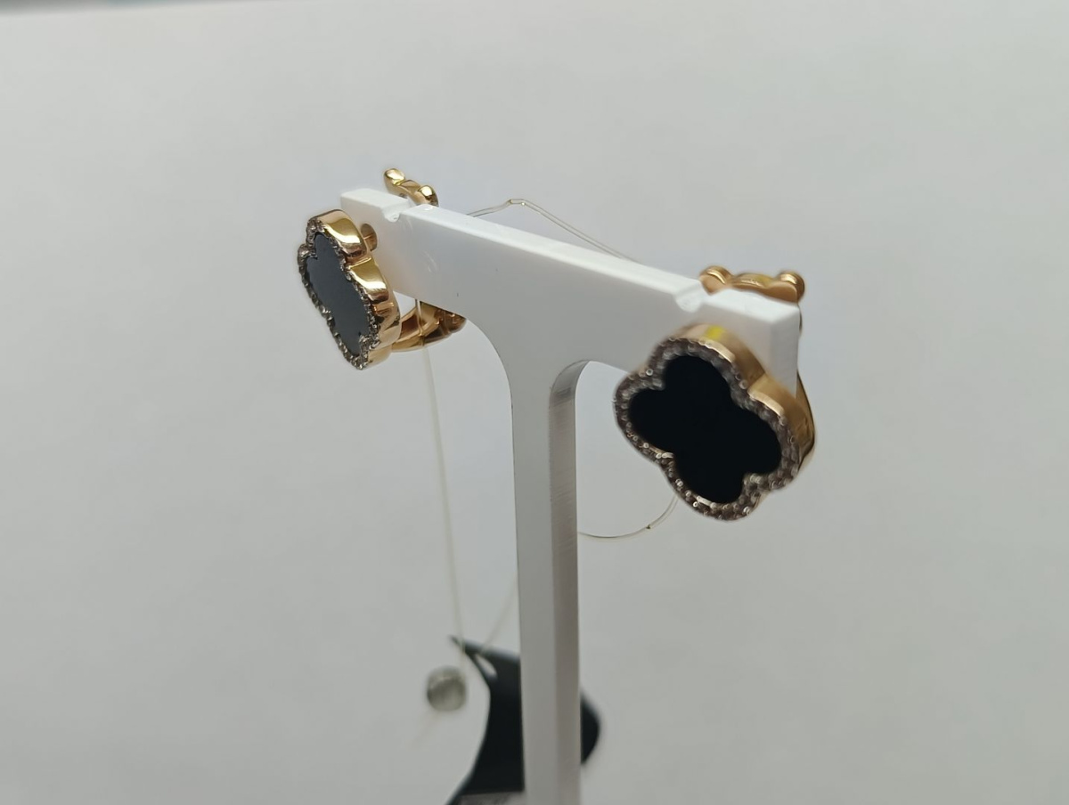 СЕРЬГИ С КАМНЯМИ (Au 585)