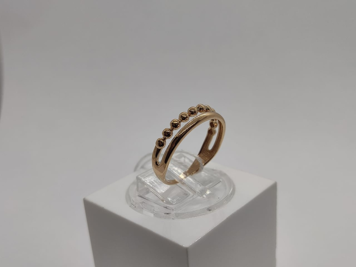 КОЛБКМ585 КОЛЬЦО БЕЗ КАМНЯ (Au 585)