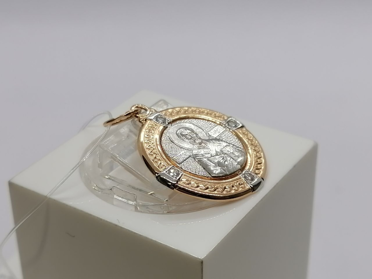 ПОДВЕСКА С КАМНЯМИ (Au 585)