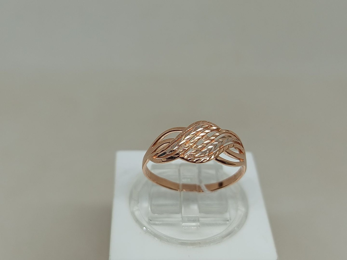 КОЛБКМ585 КОЛЬЦО БЕЗ КАМНЯ (Au 585)