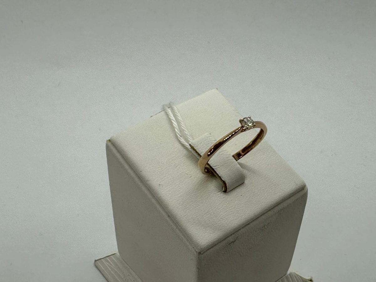 КОЛЬЦО БРИЛЛИАНТ Au 585