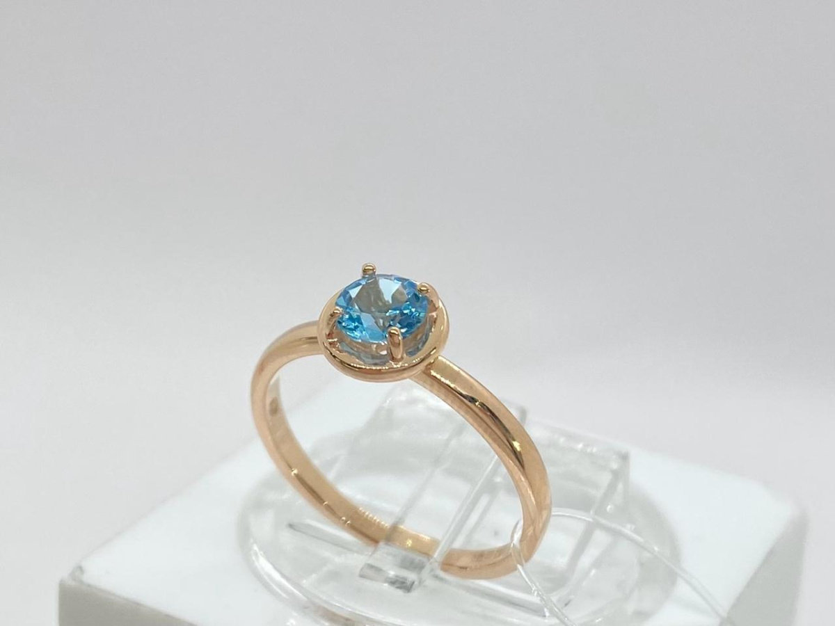 КОЛЬЦО С КАМНЕМ (Au 585)