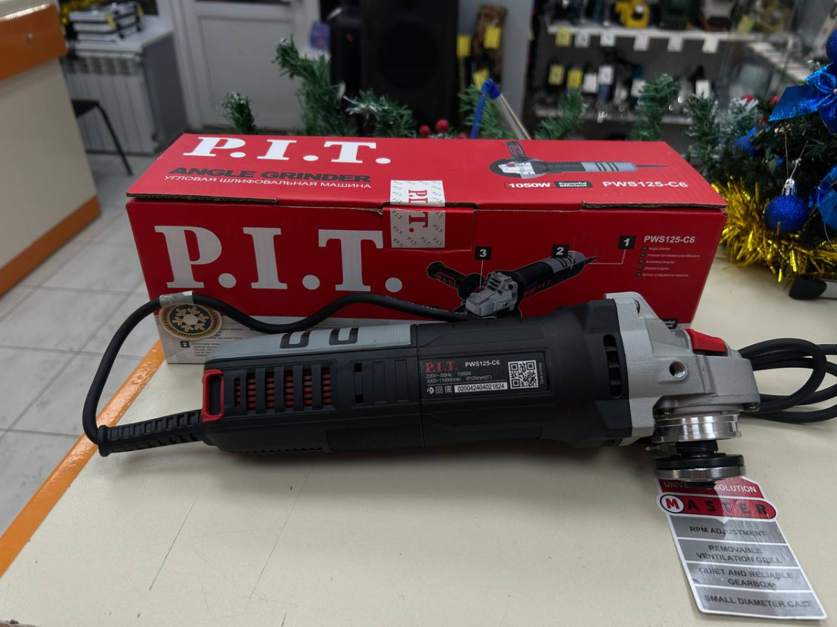 Угловая шлифмашина P.I.T. PWS125-C6;