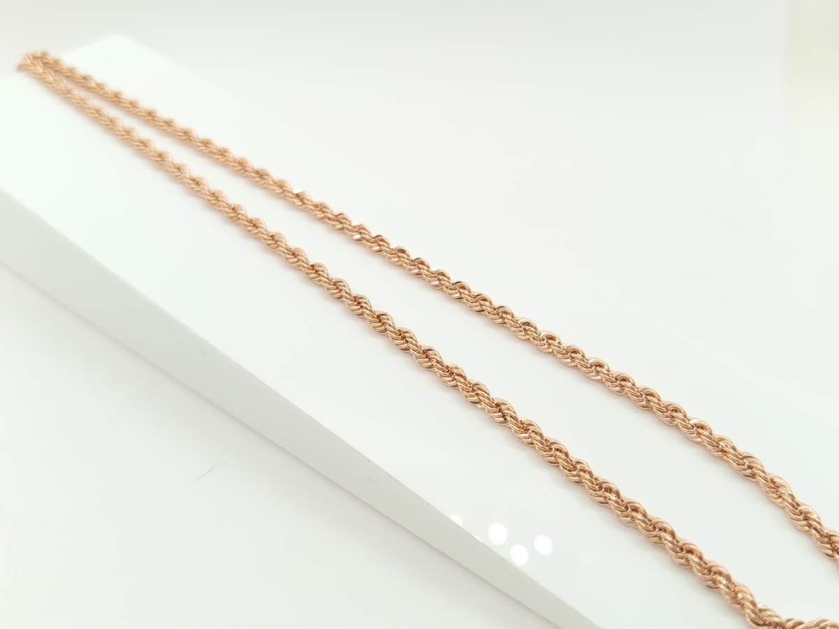 ЦЕПЬ ПУСТОТЕЛАЯ Веревка (Au 585)