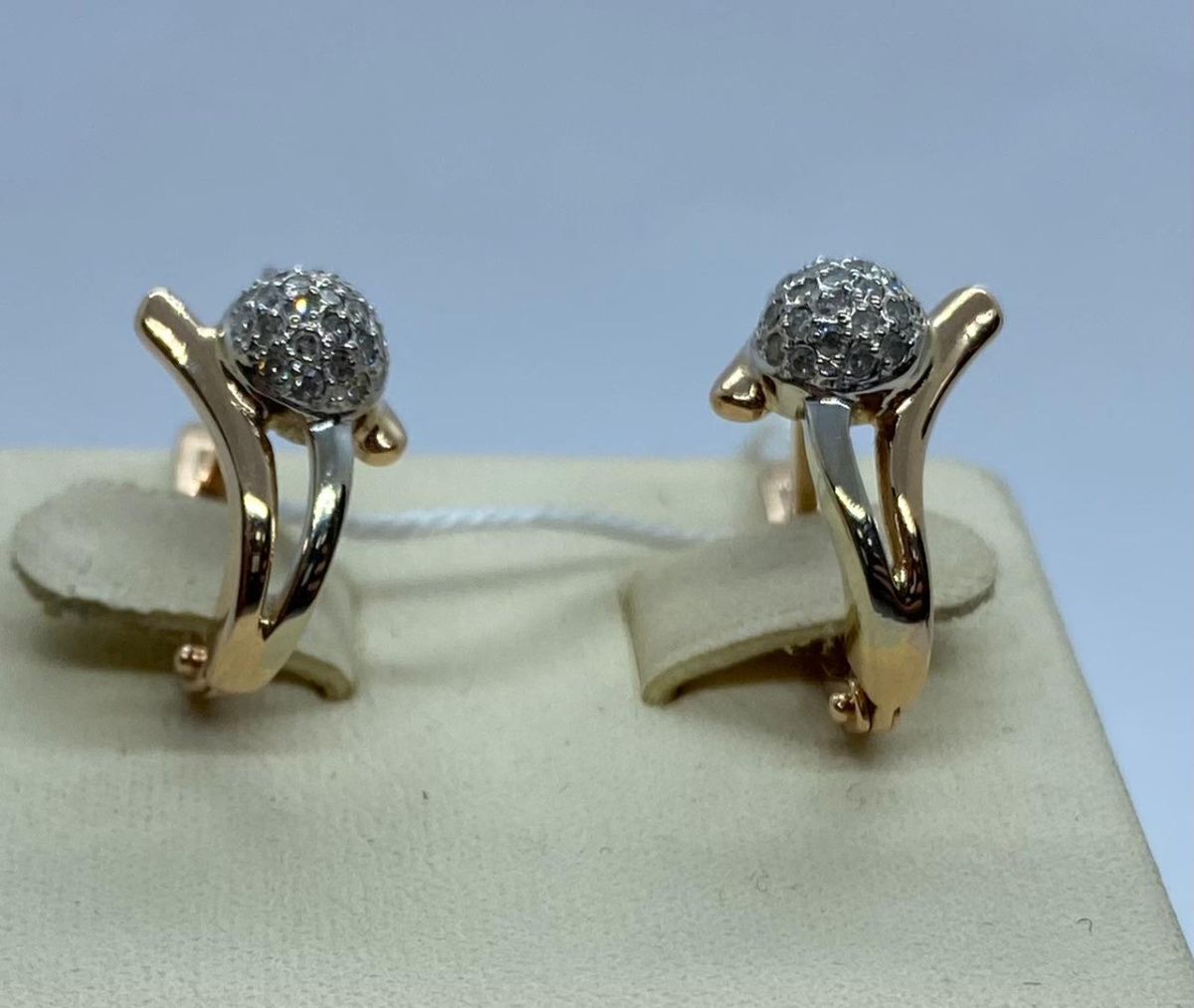 СЕРЬГИ БРИЛЛИАНТ (Au 585)