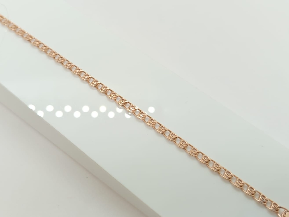 БРАСЛЕТ ПУСТОТЕЛЫЙ Лав (Au 585)