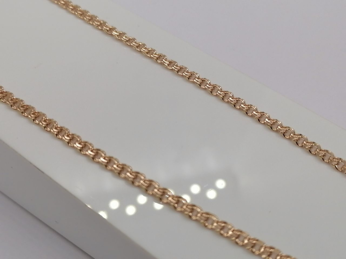 ЦЛБС585 ЦЕПЬ ПОЛНОВЕСНАЯ Бисмарк (Au 585)