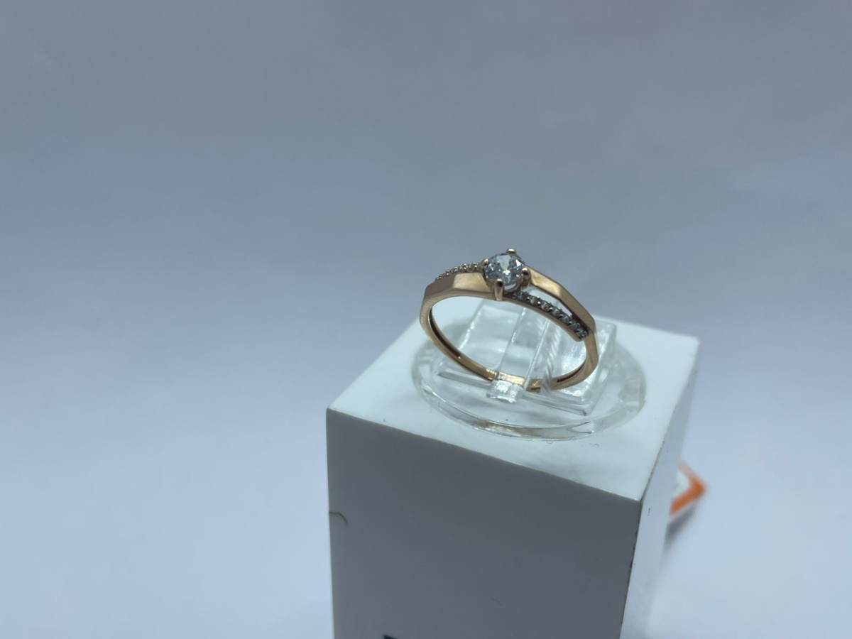 КОЛКМИ585 КОЛЬЦО С КАМНЯМИ (Au 585)