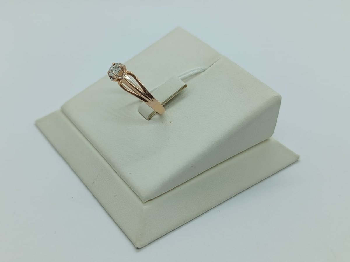 КОЛЬЦО БРИЛЛИАНТ Au 585