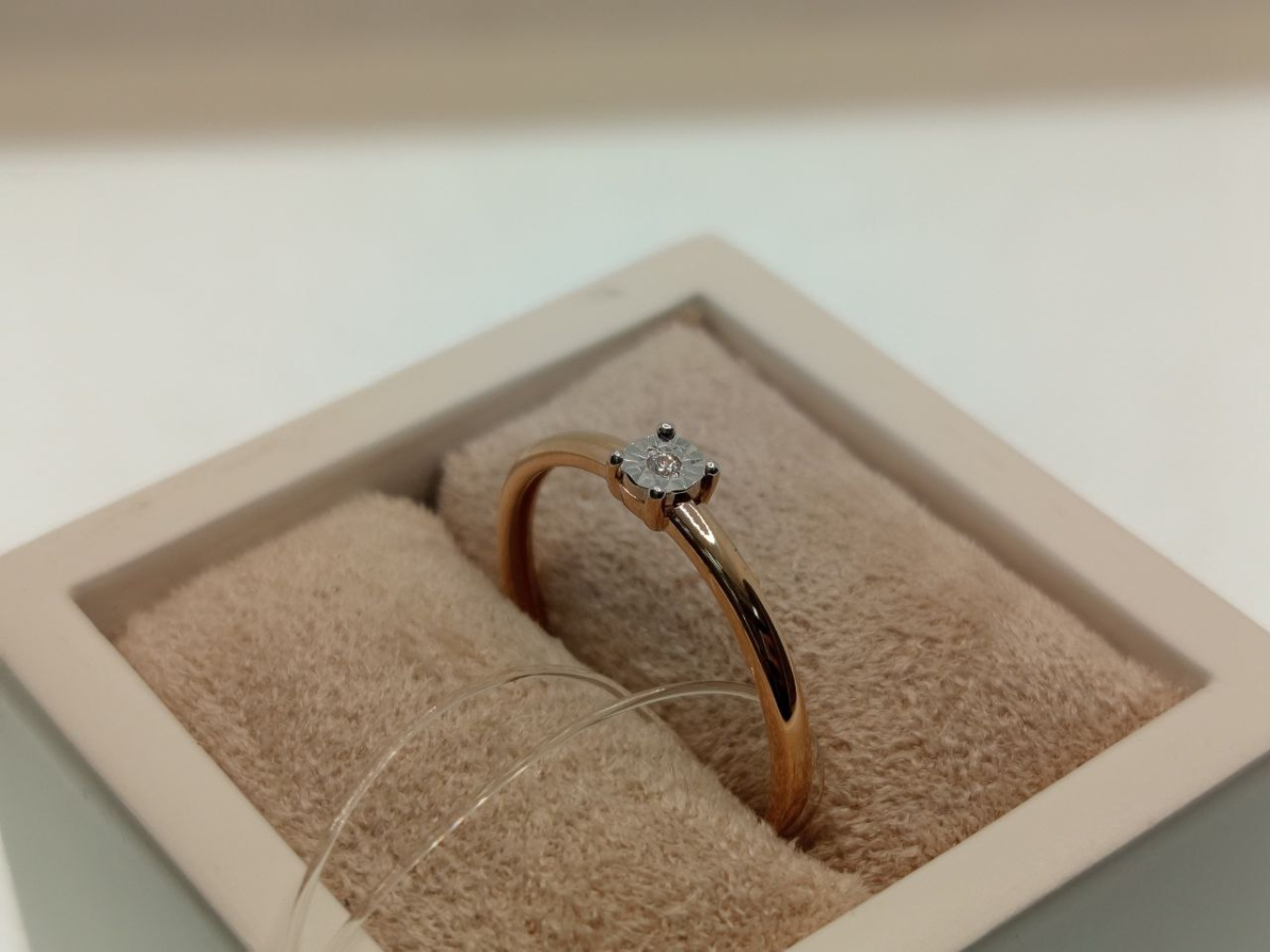 КОЛЬЦО БРИЛЛИАНТ (Au 585)