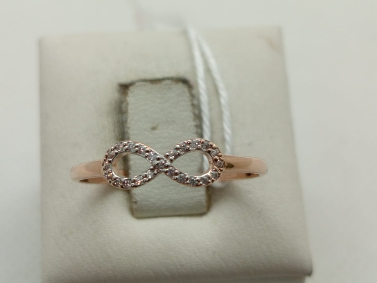 КОЛКМИ585 КОЛЬЦО С КАМНЯМИ (Au 585)